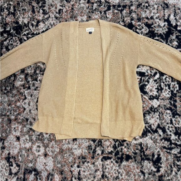 Universal Thread | Sweaters | Universal Thread Tan Openfront Cardigan ...